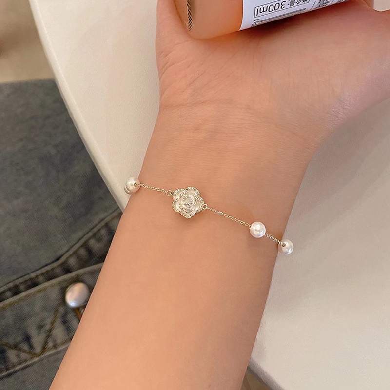 เครื่องประดับ สร้อยคอ สร้อยข้อมือ ประดับไข่มุก คุณภาพสูง แฟชั่นเกาหลี สําหรับผู้หญิง