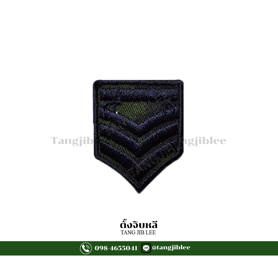 เครื่องหมายยศผ้าชุดฝึกลายพรางดิจิตอล ทหารบก สิบตรี-โท-เอก, ร้อยตรี-โท,พันตรี-พันเอกพิเศษ