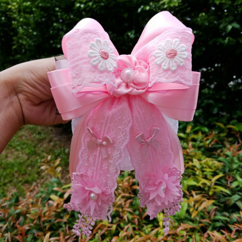 เน็ตติดผมพยาบาล โบว์ติดผม กิ๊บติดผม มีหลายสีให้เลือก
