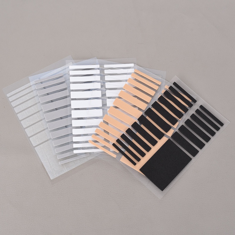 แผ่นซิลิโคนใส ปรับขนาดได้ สีขาว สําหรับลดขนาดแหวน เครื่องประดับ