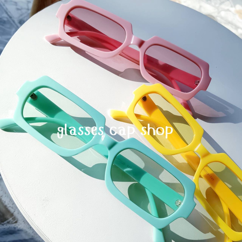 แว่นตาแฟชั่น แว่นตากันแดด New- Color Candy งานเกรดพรีเมี่ยม [มีสินค้าพร้อมส่งในไทย]
