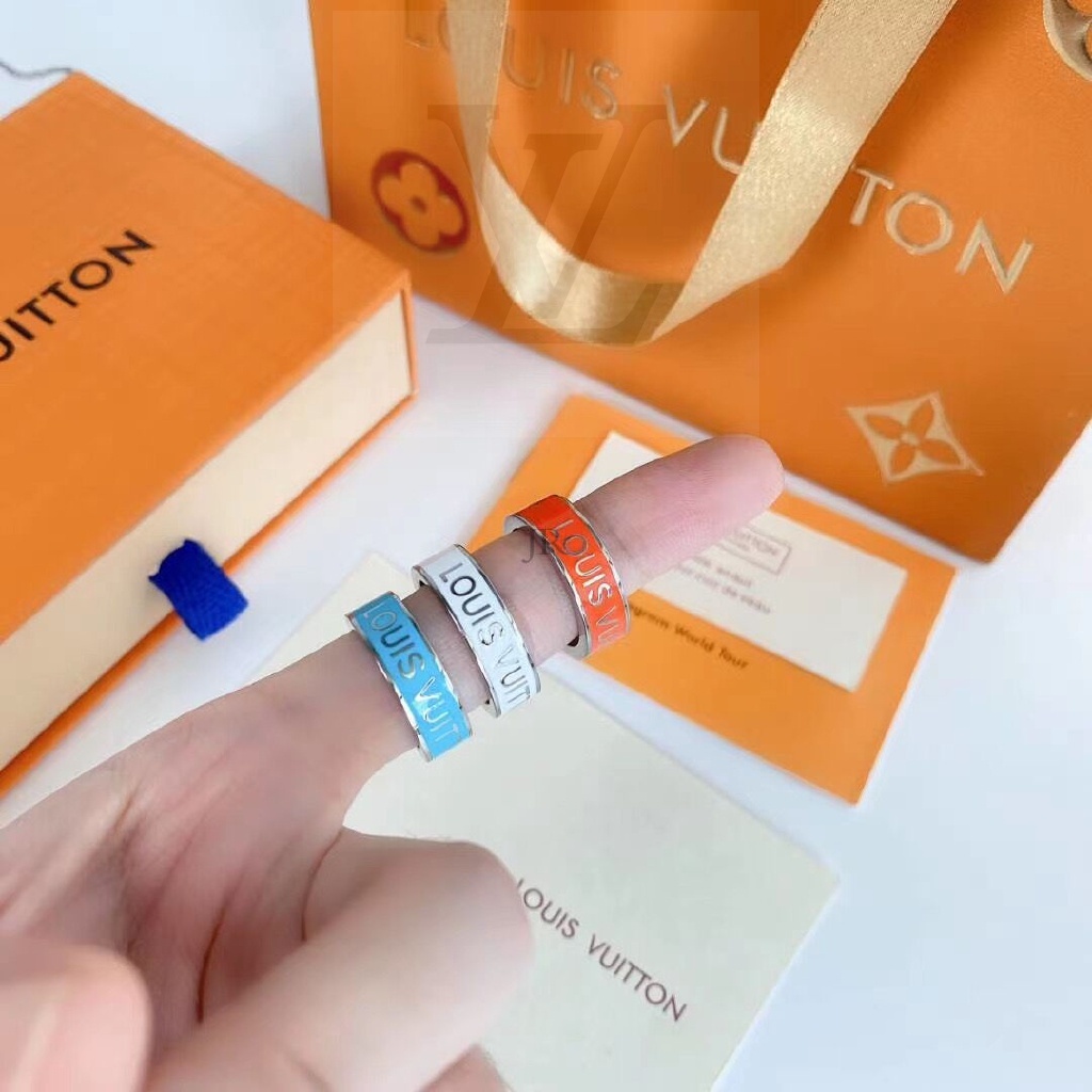 ใหม่ พร้อมส่ง แหวนสี LV 2022
