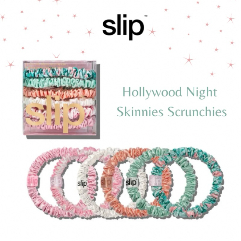 ไลฟ์โค้ดโหด 50% ใหม่ Slip Silk Sadie ยางรัดผมสลิป พร้อมส่ง