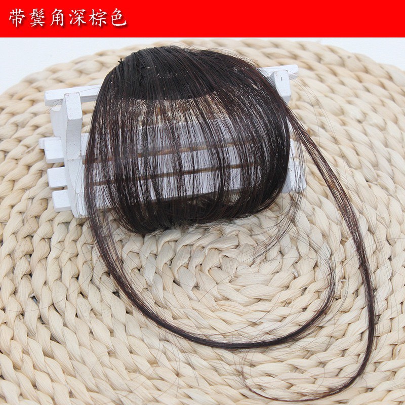 ‼พร้อมส่ง‼ แฮร์พีชหน้าม้าซีทรู สไตล์คุณหนู แบบมีจอนและรุ่นไม่มีจอน