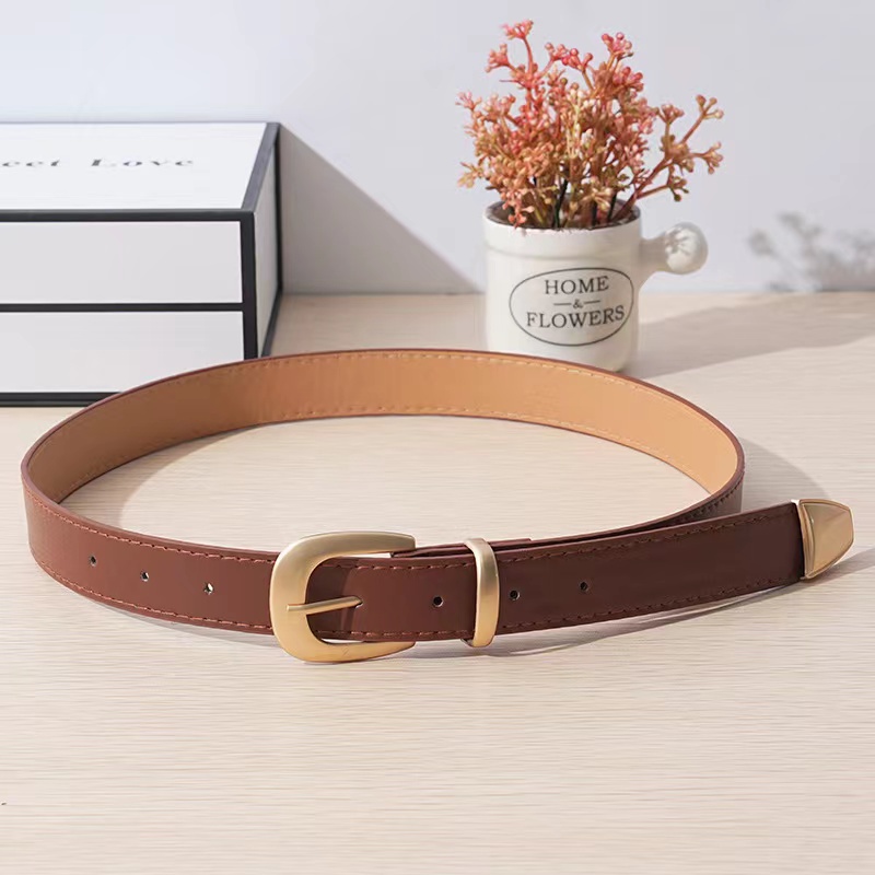 【COD & พร้อมส่ง】เข็มขัดหนังนิ่ม คุณภาพสูง แฟชั่นสําหรับผู้หญิง 3 style