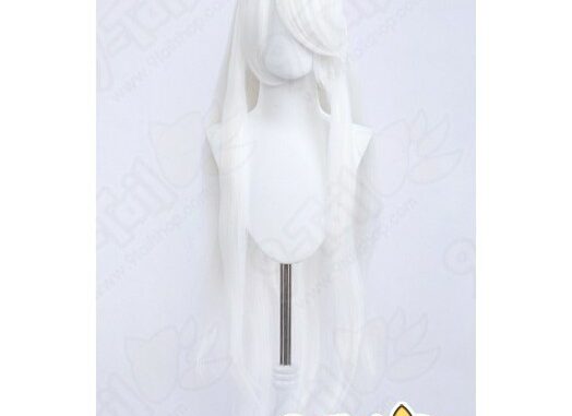 วิกคอสเพลย์ วิกผม Cosplay วิกผมสีขาวปลอด 100 cm