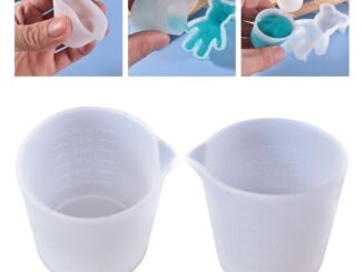 Autu อุปกรณ์เครื่องมือถ้วยตวงซิลิโคนแฮนด์เมด Diy สําหรับใช้ในการทําเครื่องประดับ 30มล.