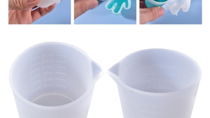 Autu อุปกรณ์เครื่องมือถ้วยตวงซิลิโคนแฮนด์เมด Diy สําหรับใช้ในการทําเครื่องประดับ 30มล. Autu อุปกรณ์เครื่องมือถ้วยตวงซิลิโคนแฮนด์เมด Diy สําหรับใช้ในการทําเครื่องประดับ 30มล.