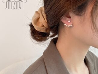 ※Hot Sales※ เครื่องประดับแฟชั่นสตรีต่างหูกระดุมมุกสไตล์เกาหลี