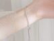สร้อยข้อมือ เงินแท้ 92.5% ส่งฟรี EMS ♡ รุ่น Diamond ♡ -  ( #F1 )