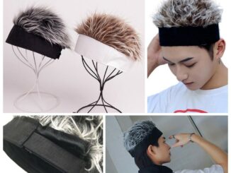 หมวกวิกผม ที่คาดผม ทรงผู้ชายเกาหลี แฟชั่น เท่ๆ ดูธรรมชาติ ปรับระดับได้