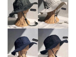 หมวกเดินป่า Hiking Hat  ปีกรอบ มีสายรัดคาง