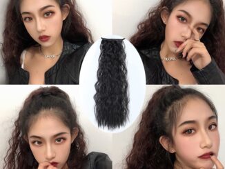หางม้า  หางม้าผูกลอนม่าม่า ยาว50cm ใส่ดูดีง่ายมากสวยฟูทุกสีค่ะ สิน้ค้าพร้อมส่ง