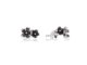 Louis Montini (Jewelry) Sterling Silver 925 Earrings ต่างหูเงินแท้ 92.5% ต่างหูผู้หญิง รูปดอกไม้ LJER04