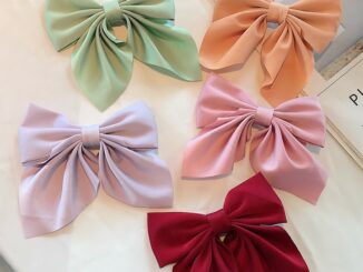 พร้อมส่ง  D-06  โบว์ติดผมสีพื้น กิ๊บติดผมแฟชั่น กิ๊บสีพื้นสุดฮิต กิ๊บติดผมสีพื้นสีสันสดใส โบว์ติดผมสีพื้นสไตล์เกาหลี