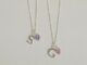 SissyJewelry // สร้อยคอเงินแท้ ประดับ ตัวอักษร + พลอยหัวใจ 5mm mini chain   Free gift box