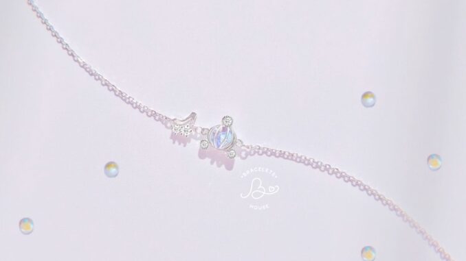 สร้อยข้อมือเงินแท้ 92.5% Aura Cinderella ˚ ༘♡ ⋆｡˚ ส่งฟรี EMS !