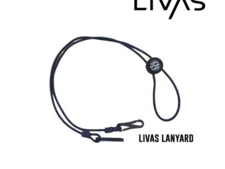 LIVAS สายคล้องแมส สายคล้องหน้ากาก สีน้ำเงิน Mask Lanyard Royal Blue สไตล์มินิมอล สไตล์เกาหลี แฟชั่นเกาหลี