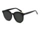 GAMT แว่นกันแดด Cat Eye Clear Sunglasses Retro Classic Designer Black Frame Gray Lens.
