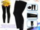 (1คู่) ปลอกขา กันแดด กันUV เนื้อผ้า Polyester Fiber 100% ผ้านิ่ม ใส่สบาย ระบายความร้อน ซับเ