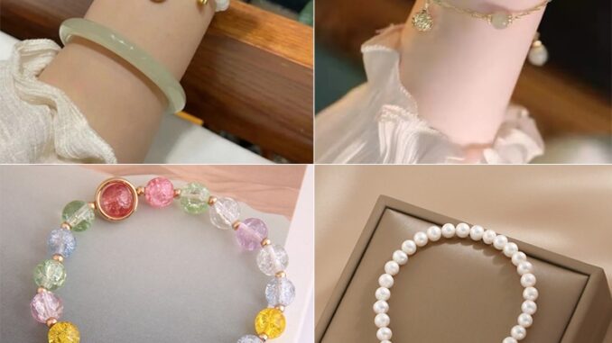 กำไลข้อมือคริสตัล จี้รูปดอกเดซี่ สไตล์เกาหลี สำหรับผู้หญิง 2024