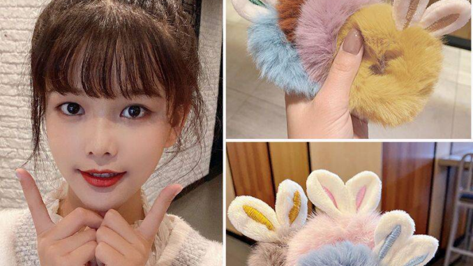 ยางรัดผม หูกระต่าย น่ารักๆ สำหรับผู้หญิง ยางรัดผม หูกระต่าย น่ารักๆ สำหรับผู้หญิง