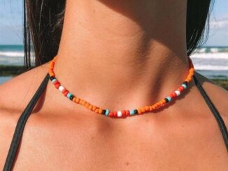 สร้อยลูกปัดเม็ดทราย สร้อยลูกปัด สร้อยแฟชั่น งาน handmade
