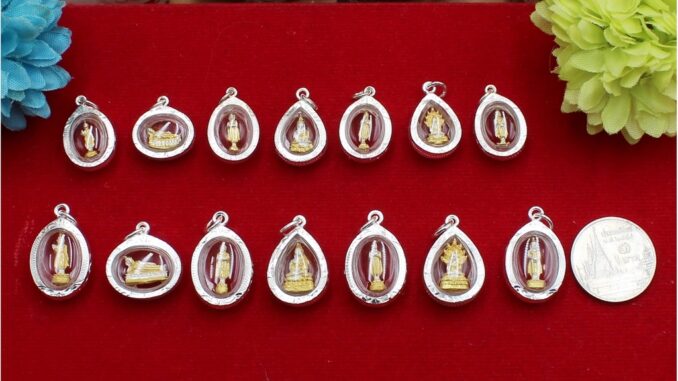 จี้พระประจำวันเกิด2กษัตริย์เลี้ยมกรอบเงินแท้ 92.5% จี้พระกรอบเงินแท้ 92.5% [พร้อมใบรับประกัน]: MaKe Silver