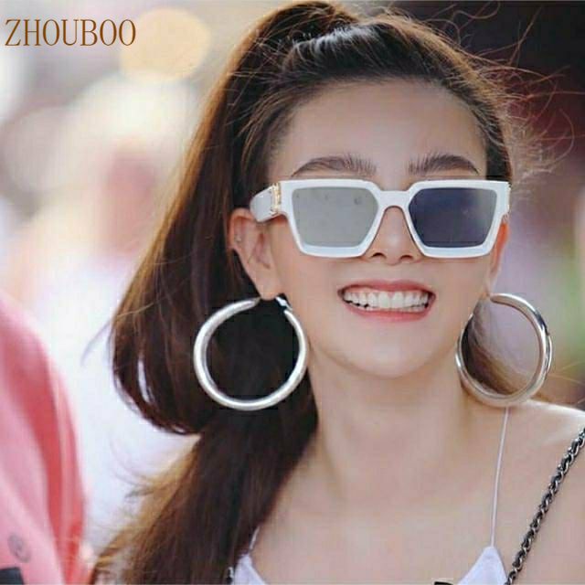 New Post แว่นตาแฟชั่น แว่นเก็บทรง  (พร้อมส่ง)  เก็บเงินปลายทาง cod（B04）