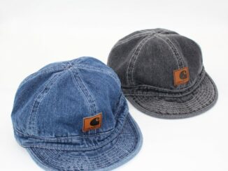 เครื่องมือ carhartt ป้ายหนัง หมวกปีกแบน หมวกทรงสูงนุ่ม แฟชั่น กลางแจ้ง คุณภาพสูง หมวก หมวกฮิปฮอป