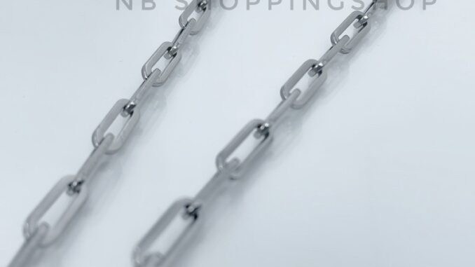 S602/603 สีเงิน สร้อยคอสแตนเลสแท้ ลายโซฟรั่ง เงา (โซ่US) กว้าง5.5mm สร้อยห้อยพระ สร้อยแฟชั่น ไม่ลอกไม่ดำ เลือกความยาวได้