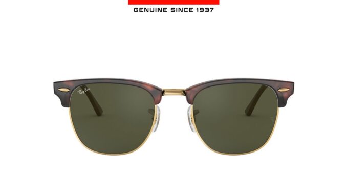 Ray-Ban Clubmaster - RB3016F W0366 - size 55 -sunglasses