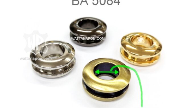 BA 5084 ตาไก่เกลียว 10มม. 2ชิ้น อะไหล่กระเป๋า Zinc Alloy Screw Eyelet 10mm 2 pieces BA 5084 ตาไก่เกลียว 10มม. 2ชิ้น อะไหล่กระเป๋า Zinc Alloy Screw Eyelet 10mm 2 pieces