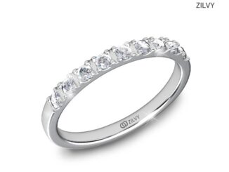 Zilvy - แหวนหญิงเพชรน้ำร้อย 0.18 กะรัต (GR1024)