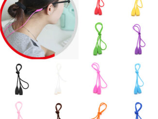 อุปกรณ์เสริมขาแว่นตาซิลิโคนกันลื่นมีสีสัน