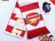 ผ้าพันคอทีม arsenal ผ้าเชียร์ทีมฟุตบอล สโมสร อาร์เซนอล ขนาด 140x17 ซม.