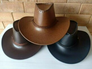 หมวกคาวบอยหนังเทียมพร้อมส่ง  สินค้าพร้อมส่งในไทย