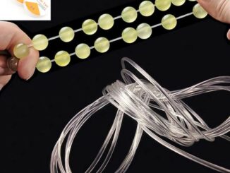 ลวดยางยืดสําหรับทําเครื่องประดับ DIY 1 ม้วน