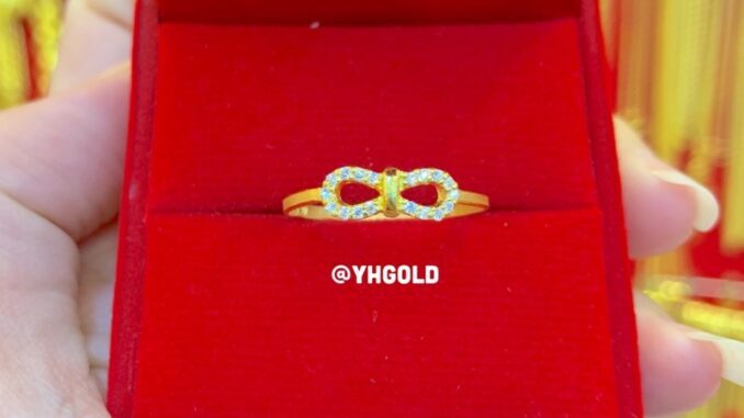 แหวนทอง1กรัม Yonghenggold ♾ฝังเพชรสวิส ทองคำแท้96.5% แหวนทอง1กรัม Yonghenggold ♾ฝังเพชรสวิส ทองคำแท้96.5%