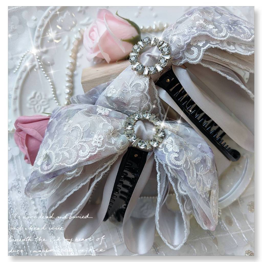 A Dream กิ๊บกล้วยลูกไม้สีแนววินเทจแต่งจี้เข็มขัดไซร์ใหญ่ มีไซร์M/L (พร้อมส่ง❤️)