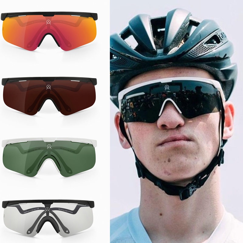 Alba Optics แว่นตากันแดด UV400 เลนส์โพลาไรซ์ สําหรับขี่จักรยาน ตั้งแคมป์ เดินป่า ตกปลา คลาสสิก