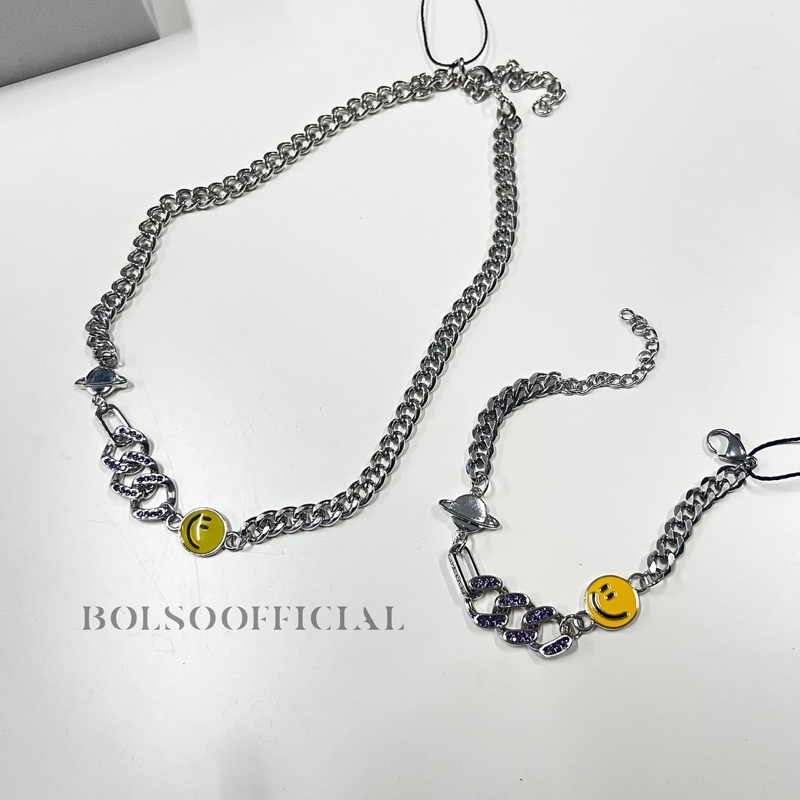 BOLSO สร้อยคอสแตนเลส กำไลสแตนเลส รุ่น MIXING