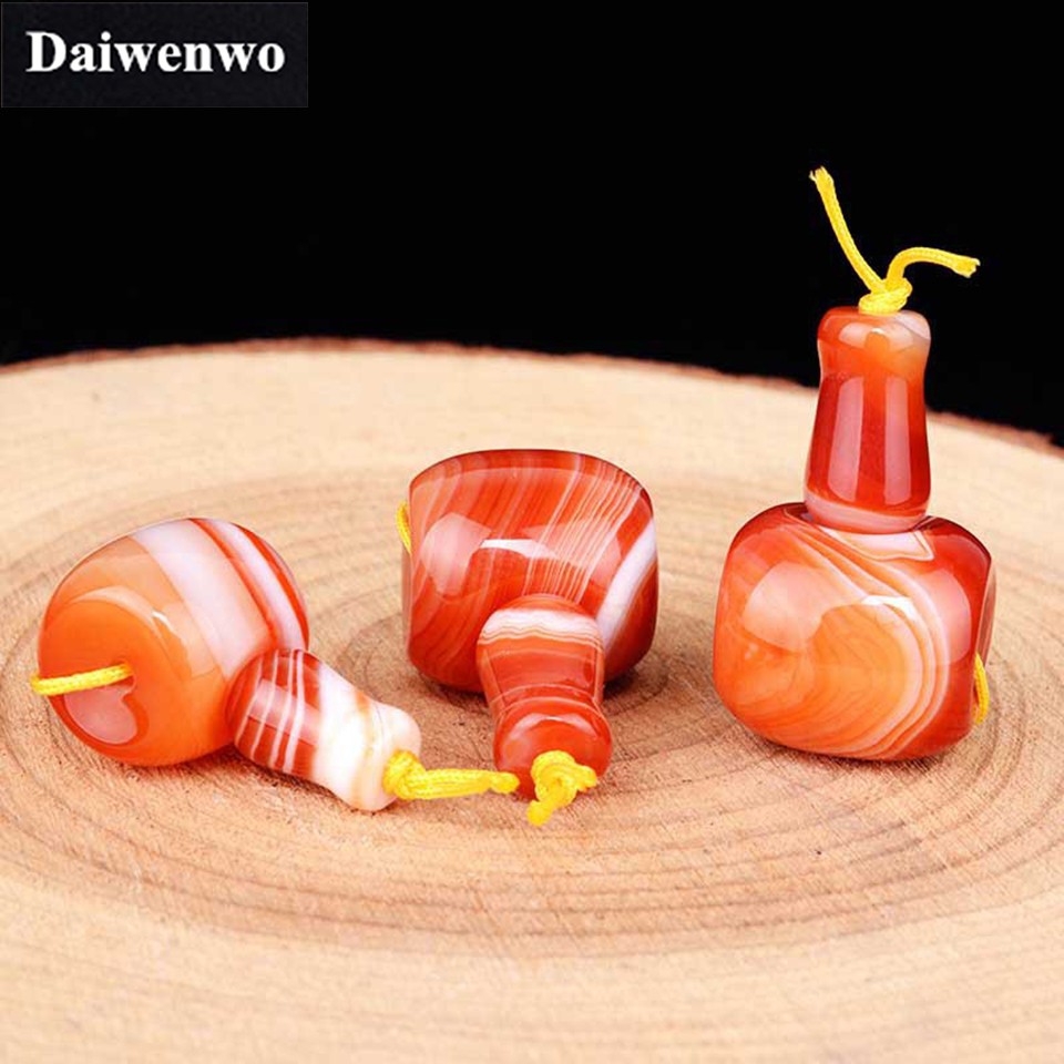 Banded Red Agate Tee Manifold Beads สีแดงโมรา Tee Manifold ลูกปัด 12-20 มิลลิเมตรหินธรรมชาติสำหรับเครื่องประดับ