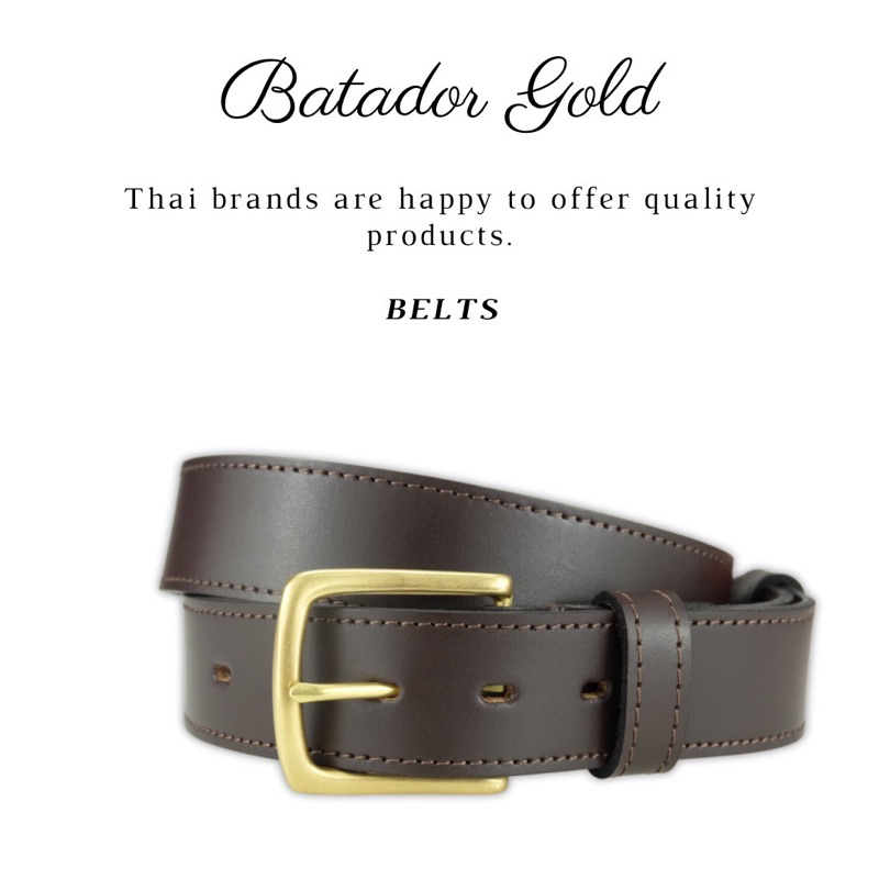 Batador-Double thread เข็มขัดผู้ชาย