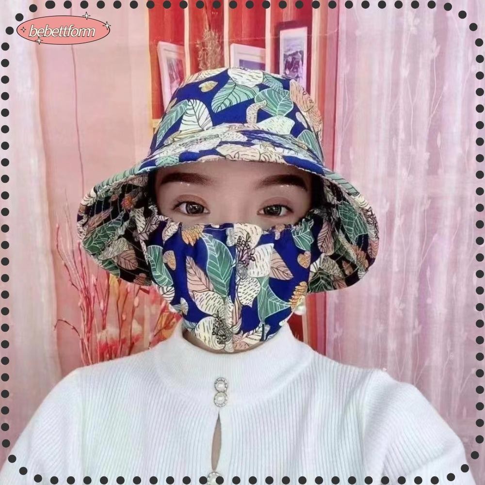 Bebettkiss หมวกคลุมไหล่ ป้องกันรังสียูวี เหมาะกับใส่ทํางานเกษตรกรรม แฟชั่นสําหรับผู้หญิง