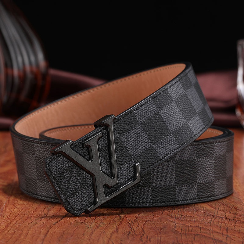 (Belt)HOT Lv เข็มขัดแฟชั่น สไตล์คลาสสิก สําหรับผู้ชาย