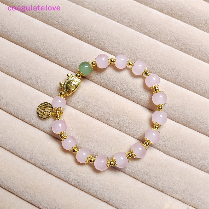 Coagulatelove สร้อยข้อมือลูกปัด รูปมังกรนําโชค 2024 [ขายดี]