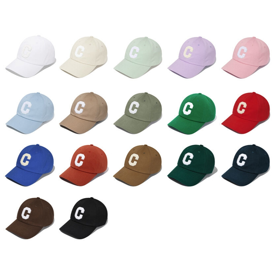 Covernat C Logo B.B Cap Korea (Beige, Navy, Black, Lavender, Green)  หมวก แท้พร้อมส่ง / PREORDER