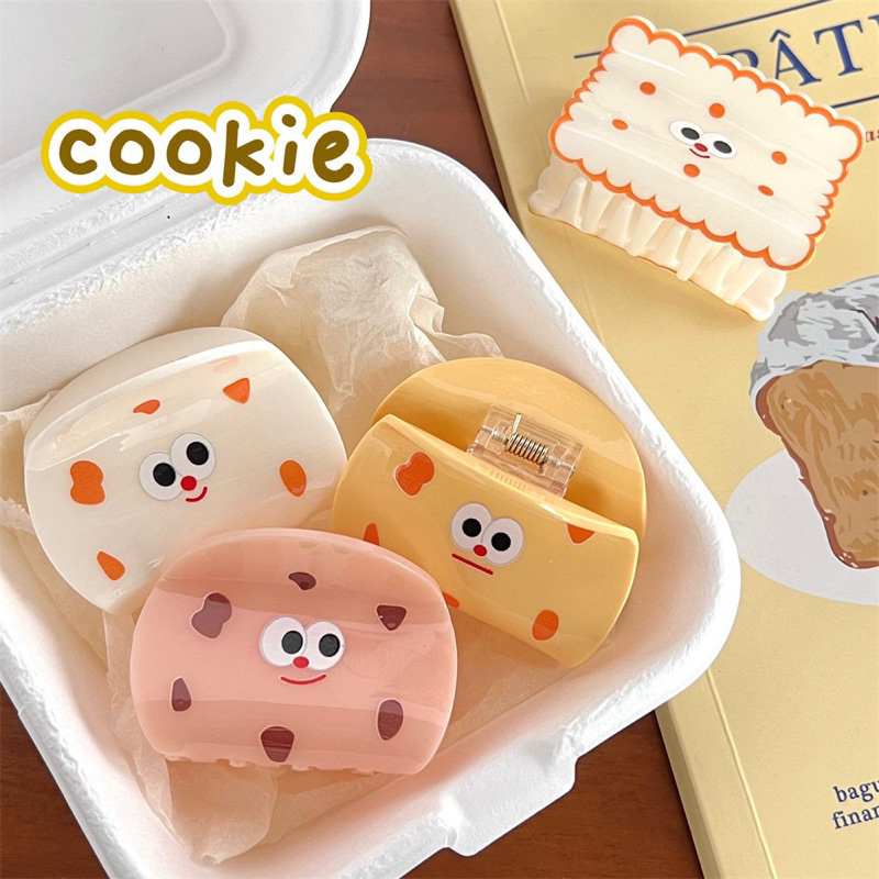 Cute 214 กิ๊บรวบผม กิ๊บหนีบผมคุกกี้ิ สไตล์เกาหลี