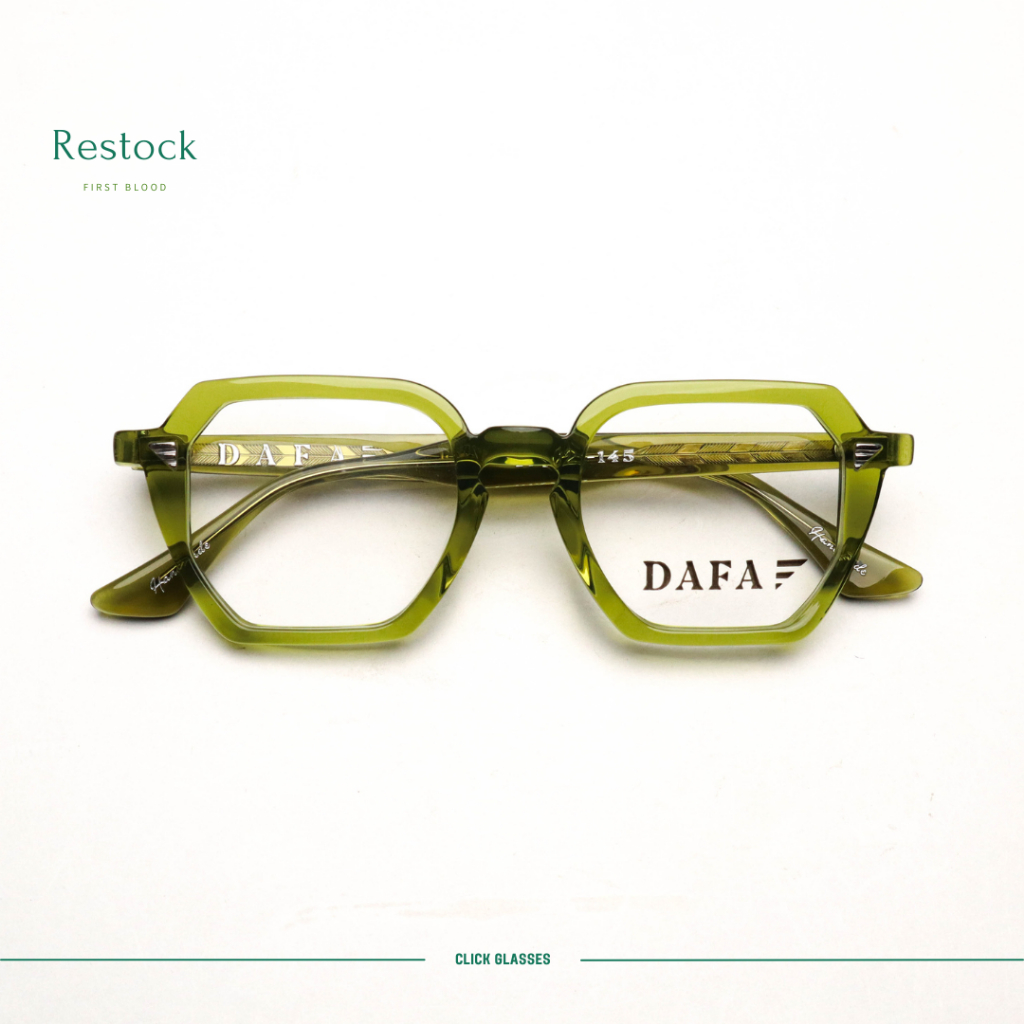 DAFA โมเดล FIRST BLOOD กรอบแว่นสายตา แว่นกรองแสง Click glasses